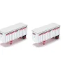 Trains|Athearn 91010 Consolidated Freightways 28' Wedge Trailer (Set of 2) - Model Train Junction: Quality Parts and Art Supplies