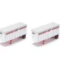 Trains|Athearn 91011 Consolidated Freightways 28' Wedge Trailer Version 1 #2 (Set of 2) - Model Train Junction: Quality Parts and Art Supplies