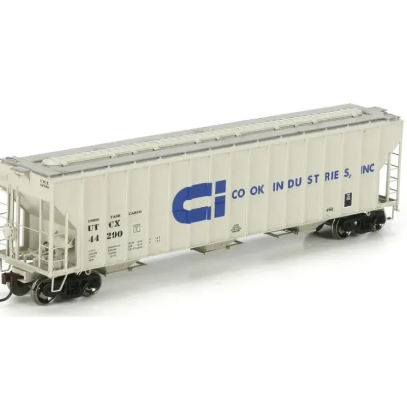 Trains|Athearn 73873 Cook #44290 HO RTR FMC 4700 Covered Hopper - Model Train Junction: Quality Parts and Art Supplies