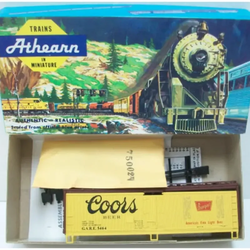 Trains|Athearn 5203 Coors Beer Reefer Kit - Model Train Junction: Quality Parts and Art Supplies