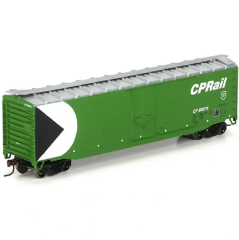 Trains|Athearn 71947 CPR #80574 HO RTR 50' Smooth Side Plug Door Box - Model Train Junction: Quality Parts and Art Supplies