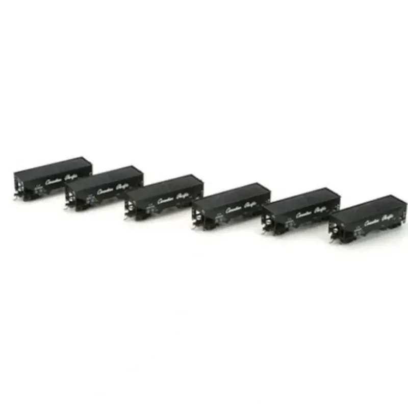 Trains|Athearn 72658 CPR 34' Offset Hopper Set w/Coal Loads (6 Cars) - Model Train Junction: Quality Parts and Art Supplies