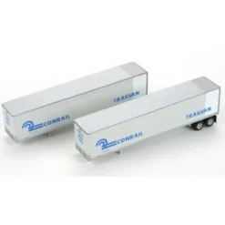 Trains|Athearn 73354 CR 45' Fruehauf Trailer #2 (2) - Model Train Junction: Quality Parts and Art Supplies