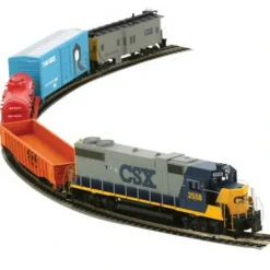 Trains|Athearn 1074 CSX Iron Horse Express HO Gauge Diesel Train Set - Model Train Junction: Quality Parts and Art Supplies