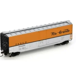 Trains|Athearn 71934 D&RGW 50' SS Plug Door Boxcar #60955 - Model Train Junction: Quality Parts and Art Supplies