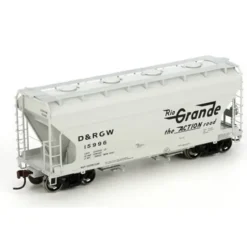 Trains|Athearn 95972 D&RGW ACF 2970 Covered Hopper #15996 - Model Train Junction: Quality Parts and Art Supplies