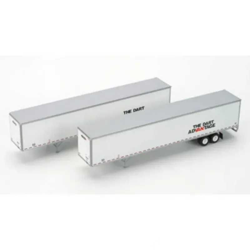 Trains|Athearn 28402 Dart Advantage 53' Wabash Duraplate Trailers #2 (Pack of 2) - Model Train Junction: Quality Parts and Art Supplies