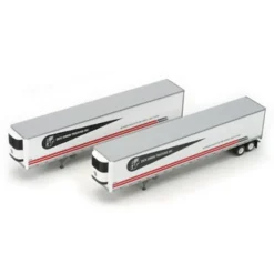 Trains|Athearn 28460 Dick Simon 53' Reefer Trailers #2 (2) - Model Train Junction: Quality Parts and Art Supplies