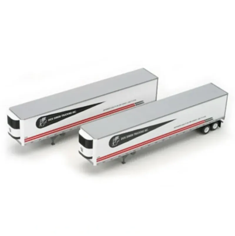 Trains|Athearn 28460 Dick Simon 53' Reefer Trailers #2 (2) - Model Train Junction: Quality Parts and Art Supplies