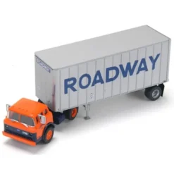 Trains|Athearn 91008 Ford C w/28' Exterior Post Trailer, Roadway - Model Train Junction: Quality Parts and Art Supplies