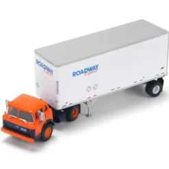 Trains|Athearn 91037 Ford C w/28' Smooth Roadway/Express Trailer - Model Train Junction: Quality Parts and Art Supplies
