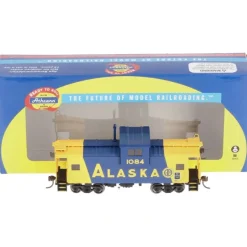 Trains|Athearn 29371 HO Alaska Wide Vision Caboose #1084 LN/Box - Model Train Junction: Quality Parts and Art Supplies