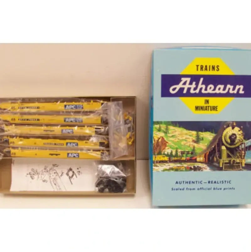 Trains|Athearn 5913 HO APC Gunderson Maxi-III Stack Car Kit (Set of 5) - Model Train Junction: Quality Parts and Art Supplies