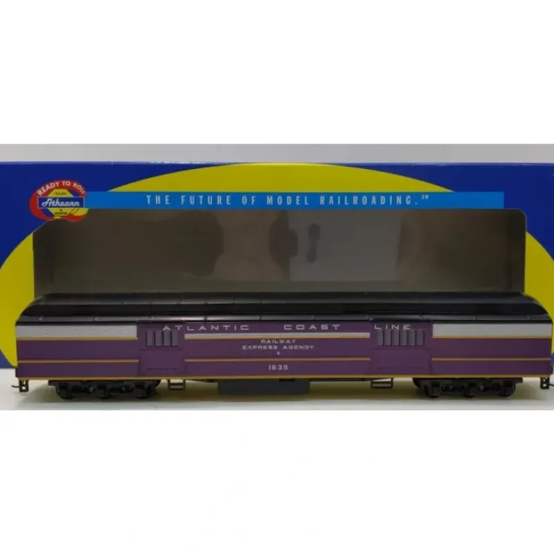 Trains|Athearn 7800 HO Atlantic Coast Line Standard Baggage Car #1635 - Model Train Junction: Quality Parts and Art Supplies