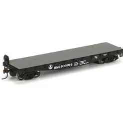 Trains|Athearn 97701 HO Baltimore & Ohio 40' Flat Car #106014 - Model Train Junction: Quality Parts and Art Supplies