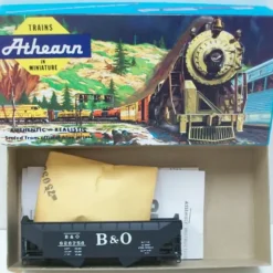 Trains|Athearn 1227 HO Baltimore & Ohio 34' Twin Hopper Kit - Model Train Junction: Quality Parts and Art Supplies