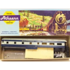 Trains|Athearn 1875 HO Baltimore and Ohio Observation Car - Model Train Junction: Quality Parts and Art Supplies