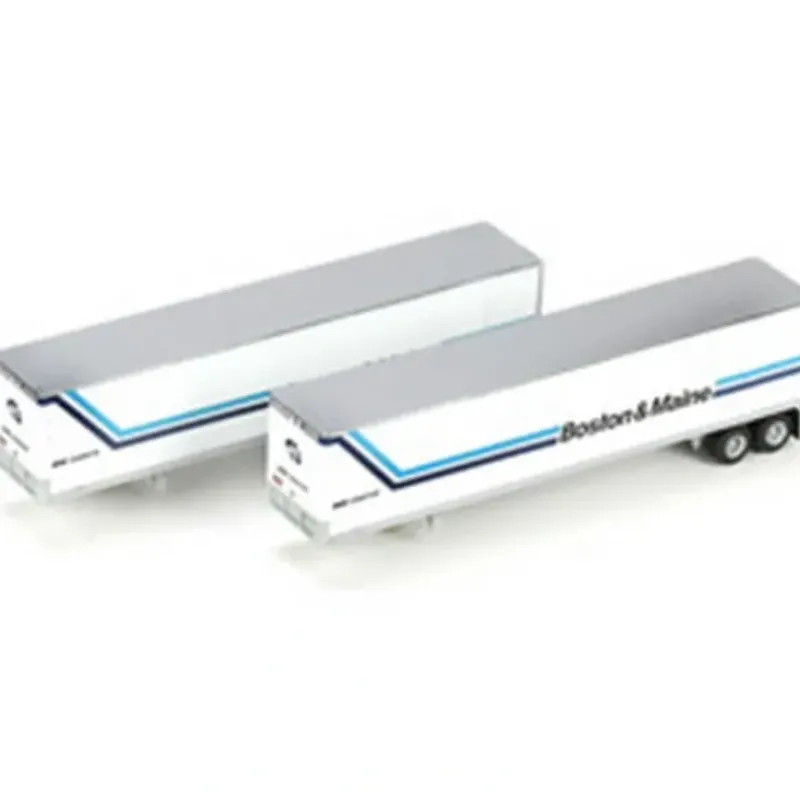 Trains|Athearn 73375 HO B&M 45' Fruehauf Z-Van Trailer #1 (Pack of 2) - Model Train Junction: Quality Parts and Art Supplies