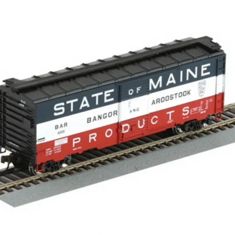Trains|Athearn 70371 HO BAR/Maine 40' Youngstown Door Box #4200 - RTR - Model Train Junction: Quality Parts and Art Supplies