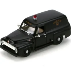Trains|Athearn 26482 HO Black Police 1955 F-100 Panel Truck - Model Train Junction: Quality Parts and Art Supplies