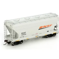Trains|Athearn 95963 HO BNSF ACF 2970 Covered Hopper #406058 - Model Train Junction: Quality Parts and Art Supplies