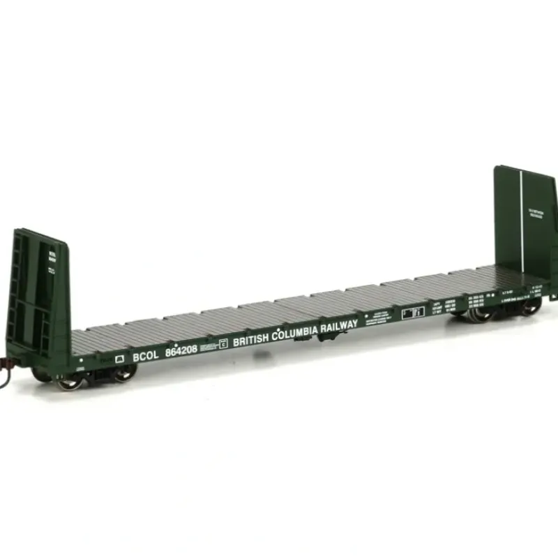 Trains|Athearn 88125 HO British Columbia Railway 60' Bulkhead # 864208 - Model Train Junction: Quality Parts and Art Supplies