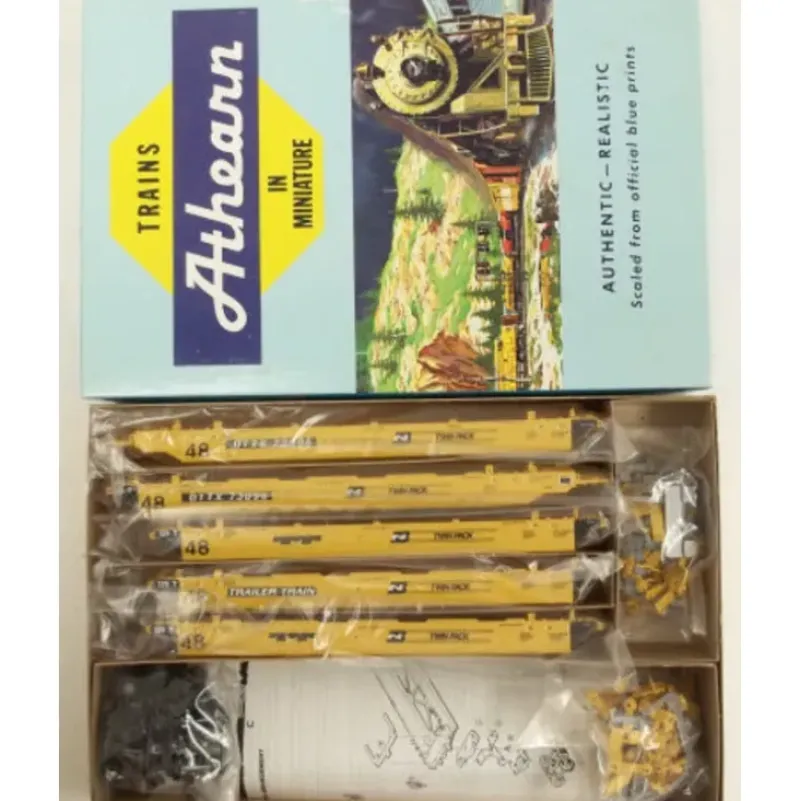 Trains|Athearn 5915 HO Burlington Northern Gunderson Maxi III Well Cars NIB - Model Train Junction: Quality Parts and Art Supplies