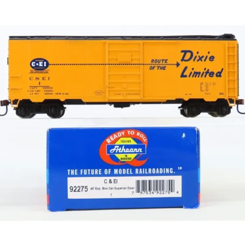 Trains|Athearn 92275 HO C&EI 40' Express Box Car #1 - Model Train Junction: Quality Parts and Art Supplies