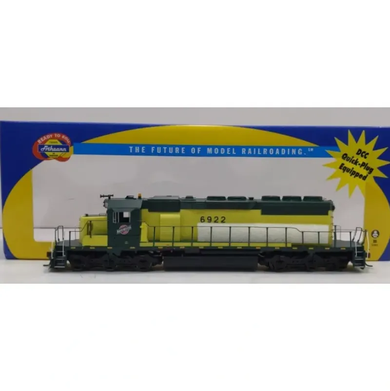 Trains|Athearn 95164 HO C&NW/Zito Yellow RTR SD40-2 Diesel Locomotive #6922 - Model Train Junction: Quality Parts and Art Supplies