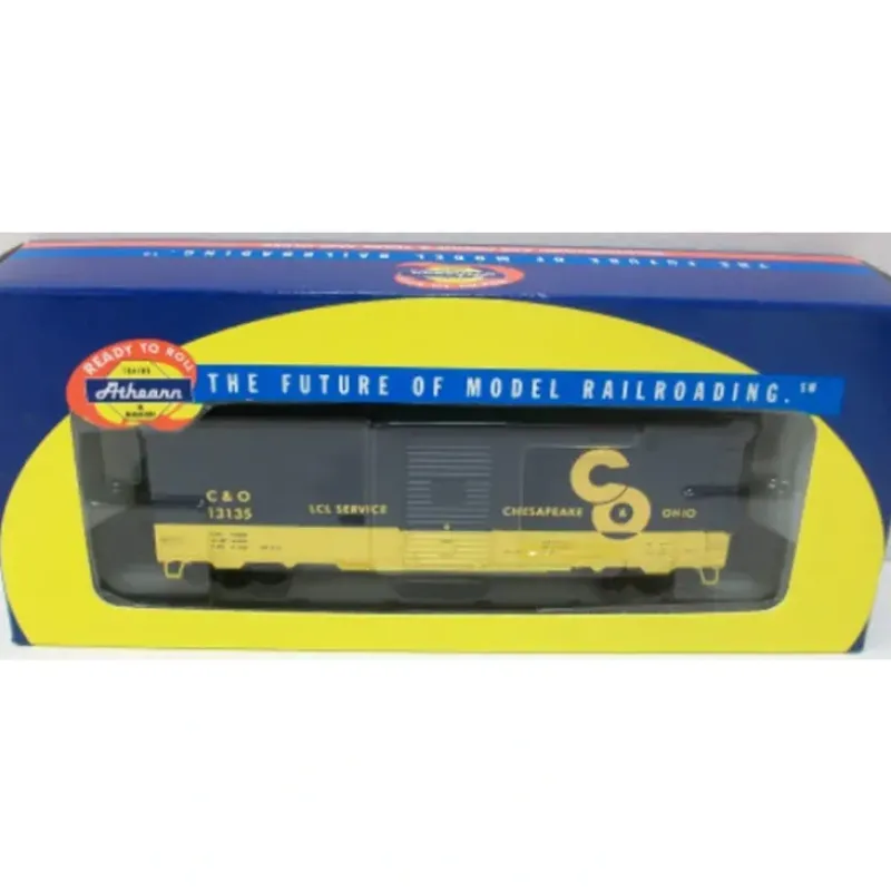 Trains|Athearn 70400 HO C&O #13135 40' Boxcar - Model Train Junction: Quality Parts and Art Supplies