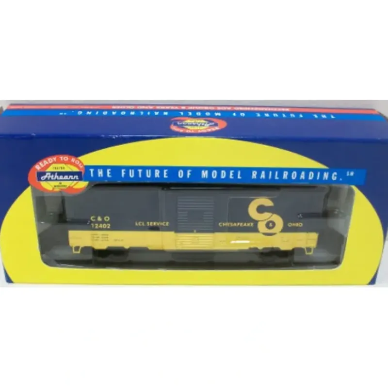 Trains|Athearn 70399 HO C&O 40' Boxcar #12402 - Model Train Junction: Quality Parts and Art Supplies