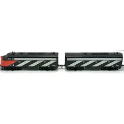 Trains|Athearn 80393 HO Canadian National Zebra F7 A/B Diesel Locomotive #9044 & #9045 - Model Train Junction: Quality Parts and Art Supplies
