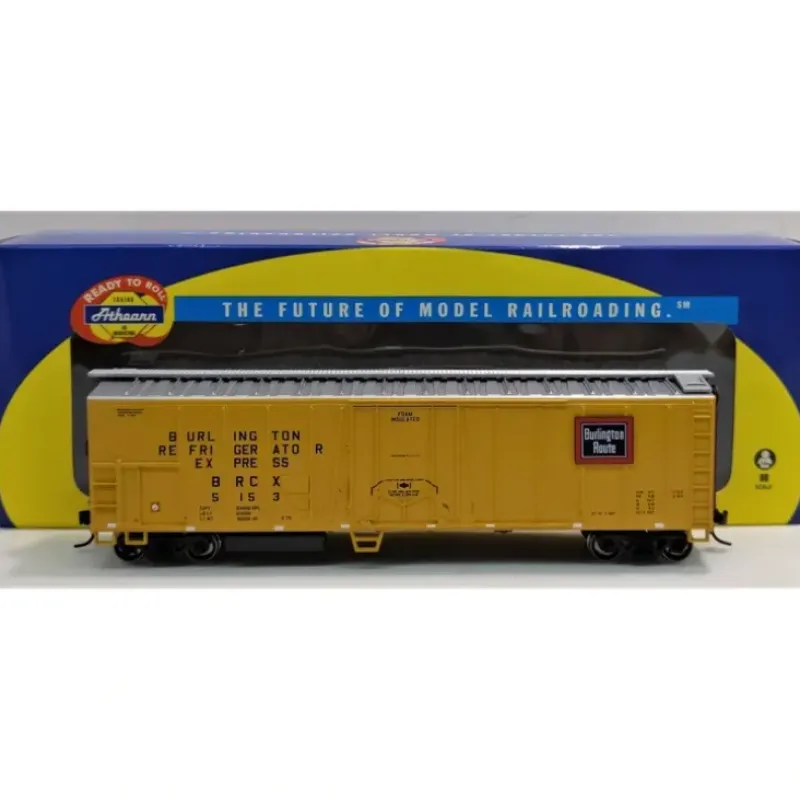 Trains|Athearn 75477 HO CB&Q 50' Mechanical Reefer #5153 - Model Train Junction: Quality Parts and Art Supplies