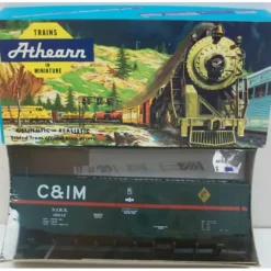 Trains|Athearn 269 HO Chicago & Illinois Midland 50' Boxcar Kit - Model Train Junction: Quality Parts and Art Supplies