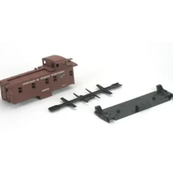 Trains|Athearn 1267 HO Chicago and North Western 34' Cupola Caboose Kit - Model Train Junction: Quality Parts and Art Supplies