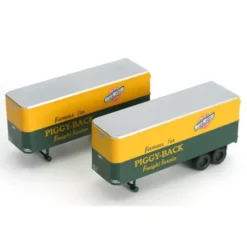 Trains|Athearn 92470 HO Chicago and North Western 25' Trailers (Set of 2) - Model Train Junction: Quality Parts and Art Supplies