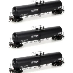 Trains|Athearn 97603 HO Chief Ethanol Fuels 30K Gallon Ethanol Tank Cars (Set of 3) - Model Train Junction: Quality Parts and Art Supplies