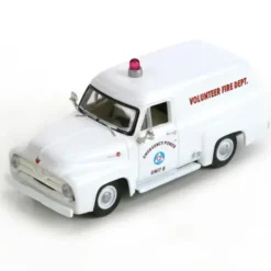 Trains|Athearn 26487 HO Civil Defense 1955 White F-100 Panel Truck - Model Train Junction: Quality Parts and Art Supplies
