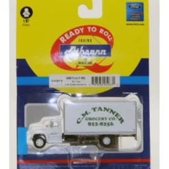 Trains|Athearn 91963 HO C.M. Tanner Grocery 1968 Ford F-850 Box Van Ready To Roll - Model Train Junction: Quality Parts and Art Supplies