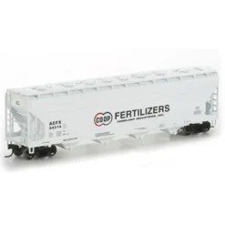 Trains|Athearn 72287 HO COOP ACF 4-Bay CF Hopper #54314 - Model Train Junction: Quality Parts and Art Supplies