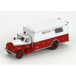 Trains|Athearn 91831 HO County Rescue Mack "B" Rescue Truck #9 - Model Train Junction: Quality Parts and Art Supplies