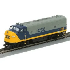 Trains|Athearn 80212 HO CSX F7A Powered Diesel Locomotive #116 - Model Train Junction: Quality Parts and Art Supplies