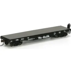 Trains|Athearn 97708 HO D & Rio Grande W RTR 40'''' Flat Car #22283 - Model Train Junction: Quality Parts and Art Supplies