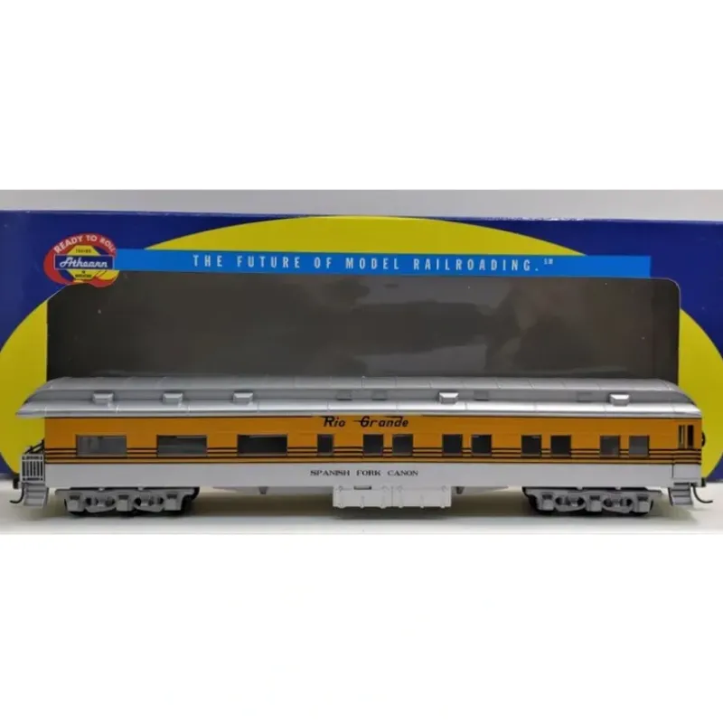 Trains|Athearn 7846 HO D&GRW Spanish Fork Canon Observation Passenger Car - Model Train Junction: Quality Parts and Art Supplies