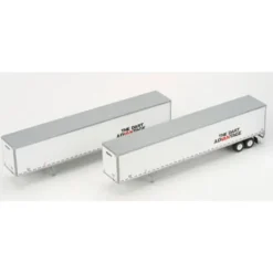 Trains|Athearn 28401 HO Dart Advantage 53' Wabash Duraplate Trailers #1 (Set of 2) - Model Train Junction: Quality Parts and Art Supplies