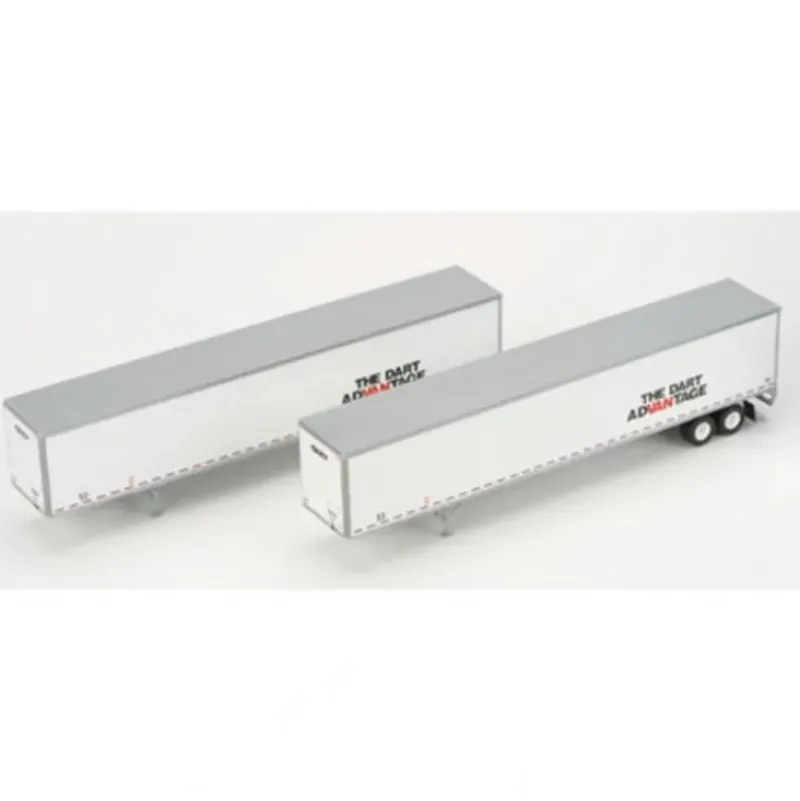 Trains|Athearn 28401 HO Dart Advantage 53' Wabash Duraplate Trailers #1 (Set of 2) - Model Train Junction: Quality Parts and Art Supplies