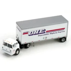 Trains|Athearn 91031 HO DHE Ford C & 28' Wedge Trailer RTR - Model Train Junction: Quality Parts and Art Supplies