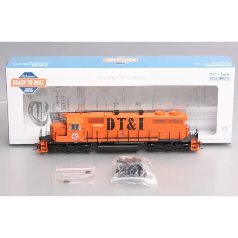 Trains|Athearn 88625 HO DT&I RTR SD38 Diesel Locomotive with DCC & Sound #250 LN/Box - Model Train Junction: Quality Parts and Art Supplies