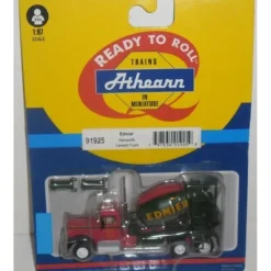Trains|Athearn 91925 HO Edmier Kenworth Cement Truck Mixer Ready To Roll - Model Train Junction: Quality Parts and Art Supplies