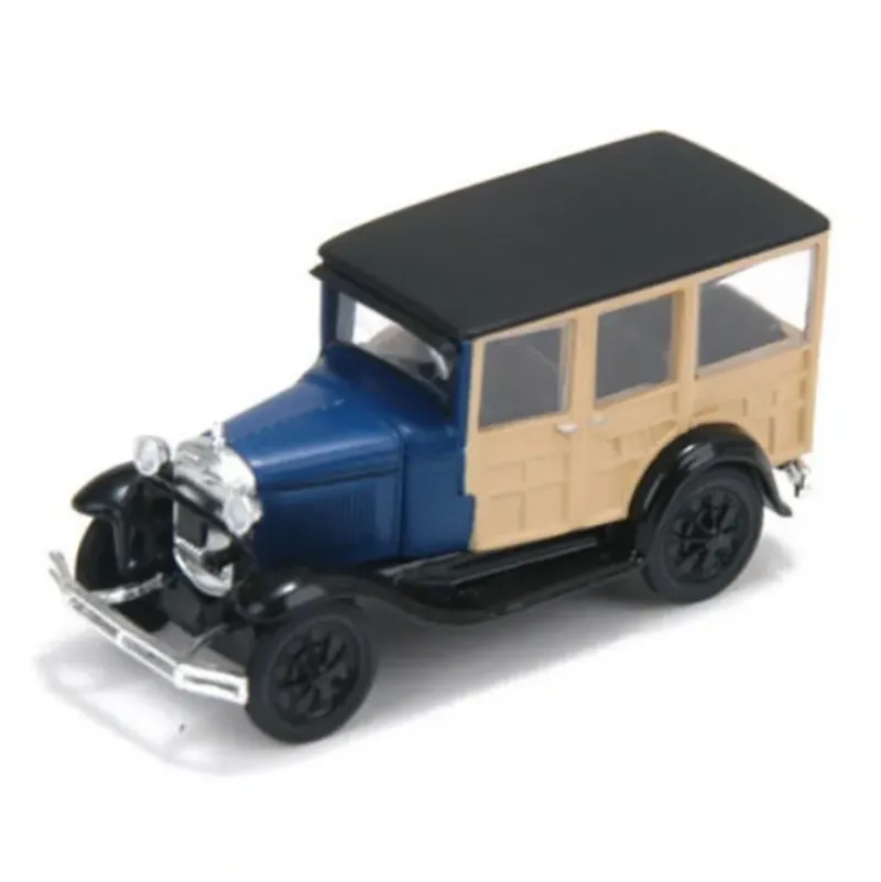 Trains|Athearn 26409 HO Ford Model A Woody, Dark Blue - Model Train Junction: Quality Parts and Art Supplies